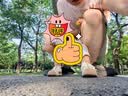 牧童宝宝凉鞋夏季男童学步鞋软底小浪花稳护鞋透气女童鞋子 奶咖米18 实拍图