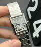 卡地亚(Cartier)坦克系列石英手表女款白盘钢带29.5x22mmWSTA0107 礼物 实拍图
