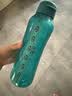 特百惠（Tupperware）水力瓶1.2L超大容量夏季户外运动水杯子带吸管便携冷水壶 复古绿 实拍图