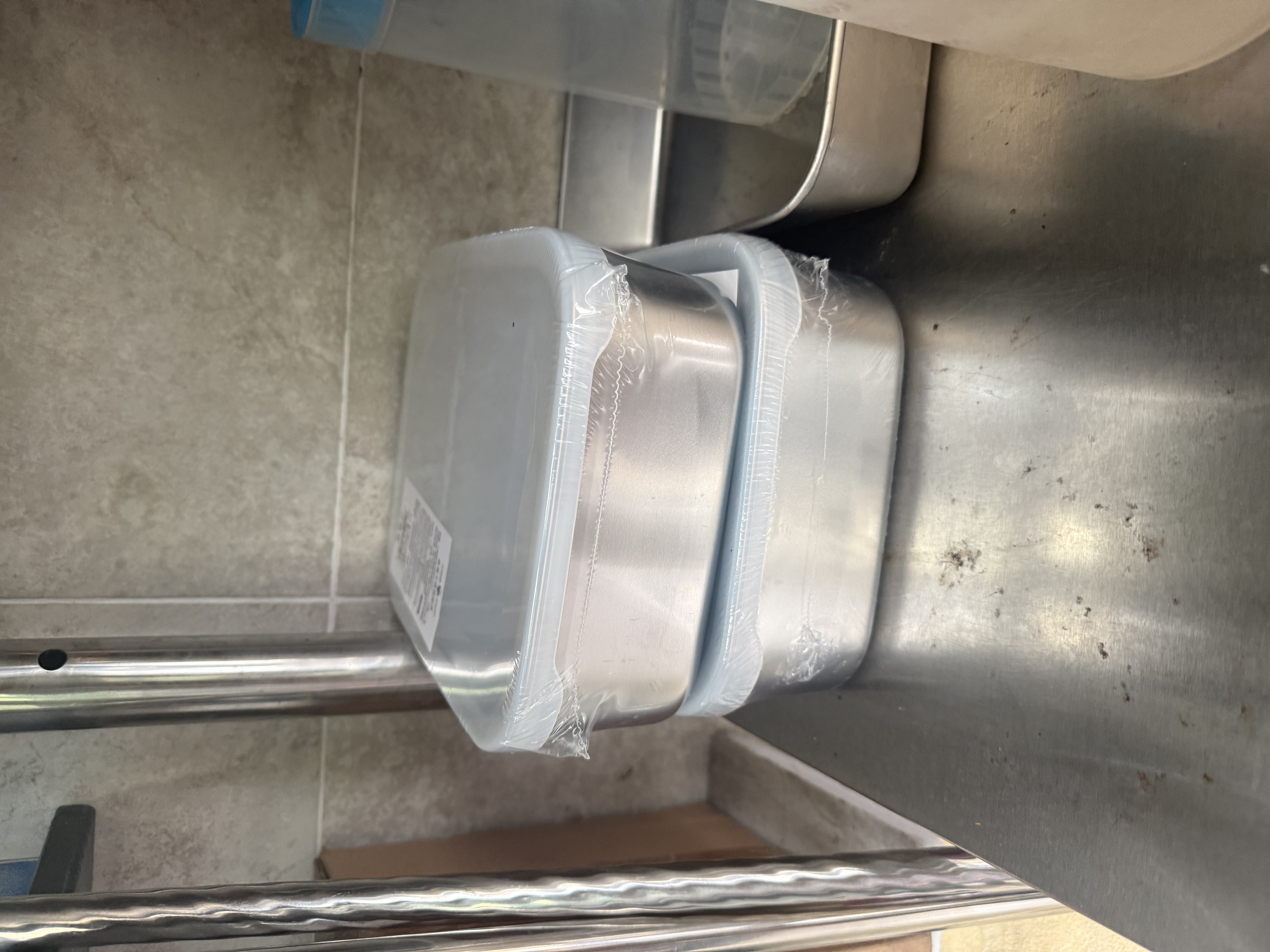 三四钢®不锈钢保鲜盒冷冻盒316L食品级饭盒收纳盒带盖便当盒可进洗碗机 【推荐鱼类冷冻】2300ml 浅型 升级耐冻硅胶盖【不易开裂】 实拍图