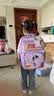 格米（germ）书包小学生超轻护脊一到六年级大容量儿童书包 暮暮闪光 实拍图