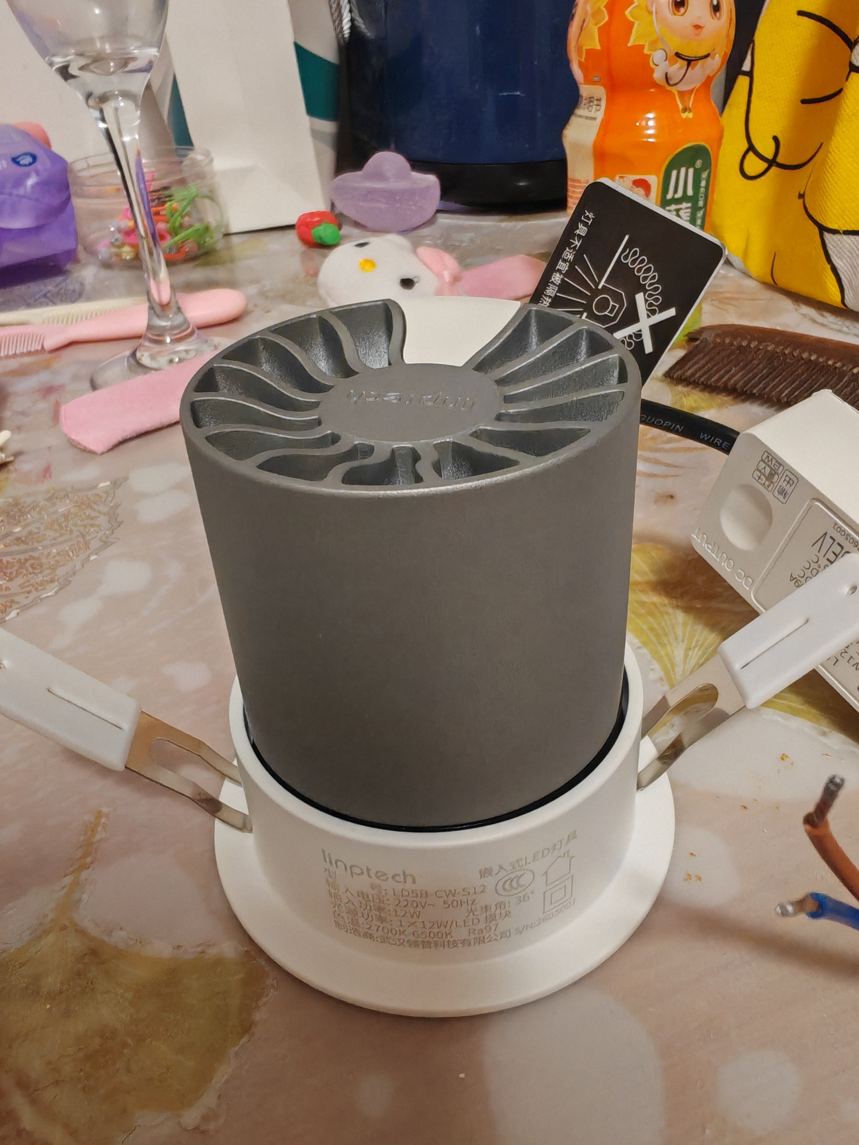 linptech智能射灯LD5-36度 高显指全光谱护眼防眩嵌入式射灯 已接入米家APP 实拍图