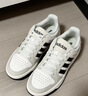 adidas ENTRAP美式校园风运动少年感复古篮球风板鞋男女阿迪达斯   白色/黑色/矾土棕   44 实拍图