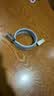 倍魔磁吸数据线USB-A转Type-C充电线65W快充线车载适用iPhone17/16ProMax平板iPad华为 银色 实拍图