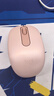 罗技（Logitech）M196 无线蓝牙鼠标 办公鼠标 笔记本商务办公家用 小巧便携 对称手型 玫瑰粉 实拍图