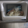 志高（CHIGO）小冰箱迷你小型家用冷藏冷冻两用宿舍出租房用双门办公室电冰箱节能省电 【一级能效】58L银色【全国联保丨节能省电】 实拍图