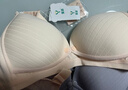 童颜哺乳内衣春夏孕妇文胸双开扣无钢圈聚拢怀孕期喂奶胸罩 肤粉色85B 实拍图