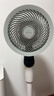艾美特（AIRMATE）【天鹅MAX】空气循环扇直流变频家用大风力电风扇卧室轻音一级能效负离子净化语音落地扇 SRDI151 实拍图