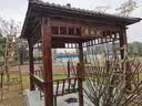 凉亭防腐实木四角六角加厚古建亭户外庭院现代别墅树脂瓦仿古廊架 2.6米四角木瓦亭不含运费 实拍图