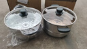 美厨（MAXCOOK）蒸锅 304不锈钢28cm单层蒸锅 加厚复合底燃气灶炉电磁炉通用 实拍图
