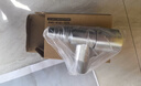 九牧（JOMOO）洗衣机角阀龙头水嘴不锈钢4分卡扣螺纹接口银色X74108-818/1C-1 实拍图
