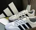 adidas「T头鞋」BARREDA板鞋德训鞋男女阿迪达斯轻运动 灰色/黑色/树脂黄   40 实拍图