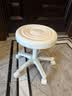 卓博吧台椅凳子家用吧台凳升降酒吧椅圆凳美容凳转椅子BTY06米白色 实拍图