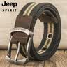 JEEP SPIRITJEEP吉普皮带男士帆布腰带韩版潮流时尚裤腰带耐磨耐穿品牌皮带 实拍图