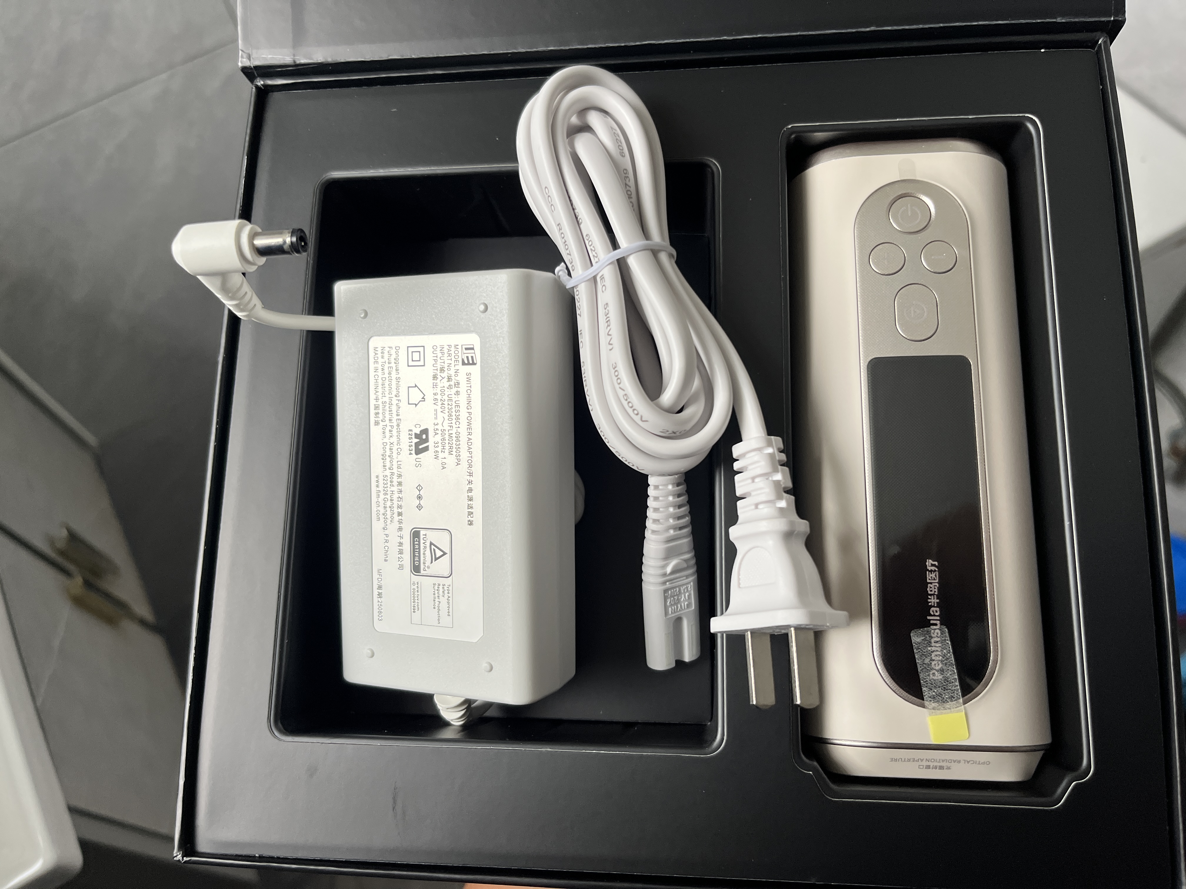 半岛白癜风治疗仪医用级家用308光疗仪白斑高能量照光Mini-Z 实拍图