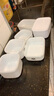 野餐用品冰箱保鲜盒真空冷冻收纳盒微波炉专用饭盒加热便当盒水果 两件套700ML+1000ML 实拍图