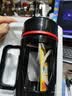 新款玻璃杯商务防爆把手大容量手柄办公室泡茶水杯防摔男女杯子 活动商务黑【两款随机发】 500ml 实拍图