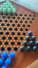 紫湖跳棋大号棋子木质抽屉棋盘60颗棋子套装12颗备子儿童益智玩具 实拍图