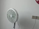 美菱（MeiLing）电风扇/落地扇家用平面扇立式摇头电扇办公卧室节能省电/台立两用多叶大风量香薰款MPF-DLHM6P 实拍图