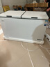 美的（Midea）423升 大容量商用家用冰柜 五面制冷囤货大冷柜 电子控温冷藏冷冻转换卧式冰箱 BD/BC-423DKEM(E) 实拍图