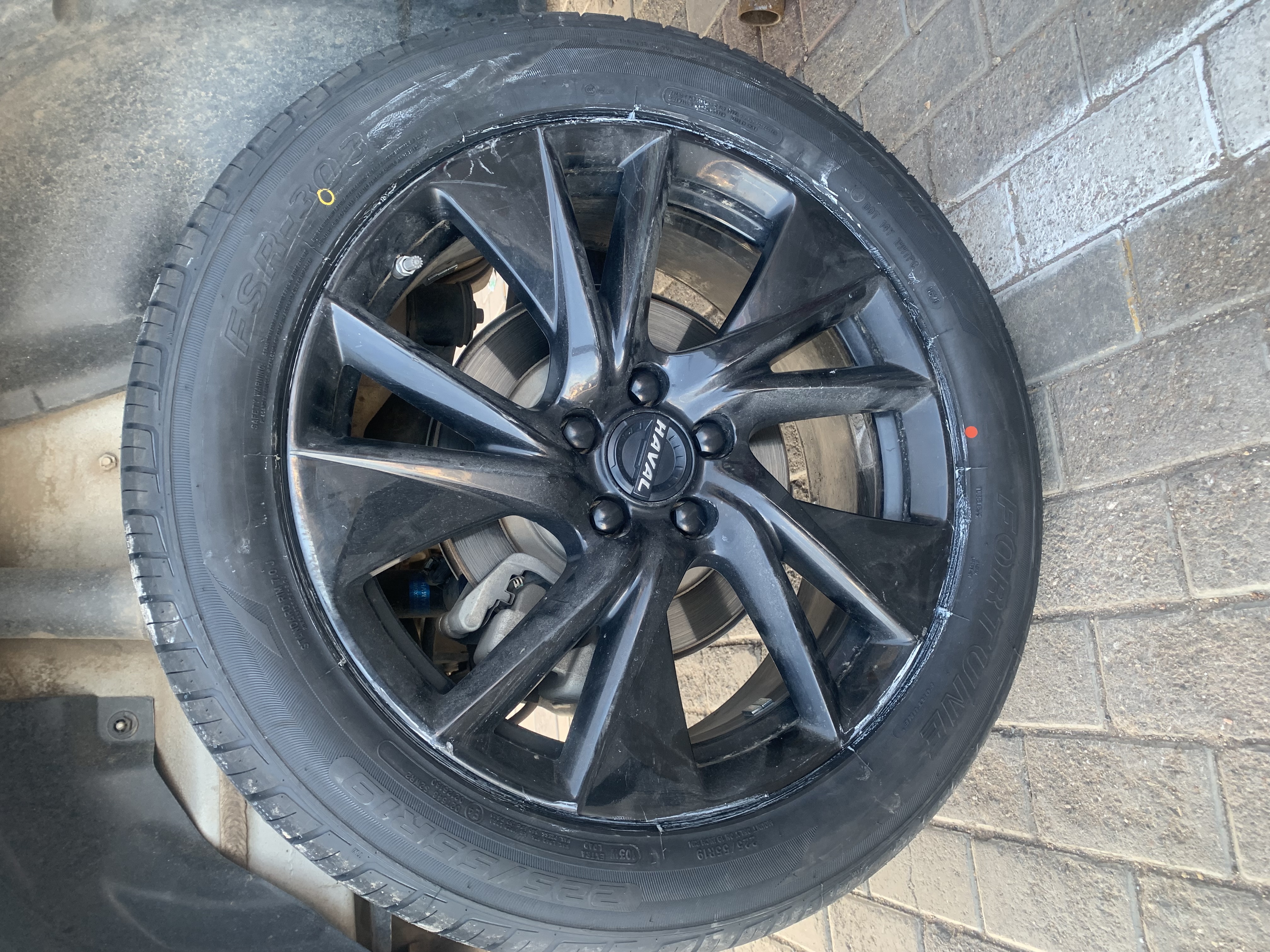 富神（FORTUNE） 汽车轮胎 225/55R19 103W FSR 303 CS75/哈弗H6/静音舒适 实拍图