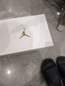 耐克NIKE休闲鞋男女熊猫AJ 1乔丹JORDAN运动鞋板鞋DC0774-101黑白38.5 实拍图