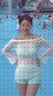 麓格立泳衣女分体挂脖式比基尼三件套甜美保守防晒遮肚显瘦海边度假温泉 小星星分体泳衣【蓝色3件套】 实拍图