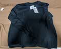 JEANSWEST LIFE真维斯长袖t恤男潮春秋纯棉白色打底衫学生宽松圆领纯色内搭上衣A 实拍图