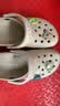 卡骆驰（CROCS）檀健次同款经典洞洞鞋轻便百搭女沙滩鞋包头拖鞋男鞋|10001 骨白色-2Y2(含智必星) 37 /38(230mm) 晒单实拍图