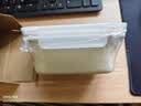 乐扣乐扣（LOCK&LOCK）食品级不锈钢保鲜盒密封冰箱厨房储存收纳盒学生餐盒800ml米色 实拍图