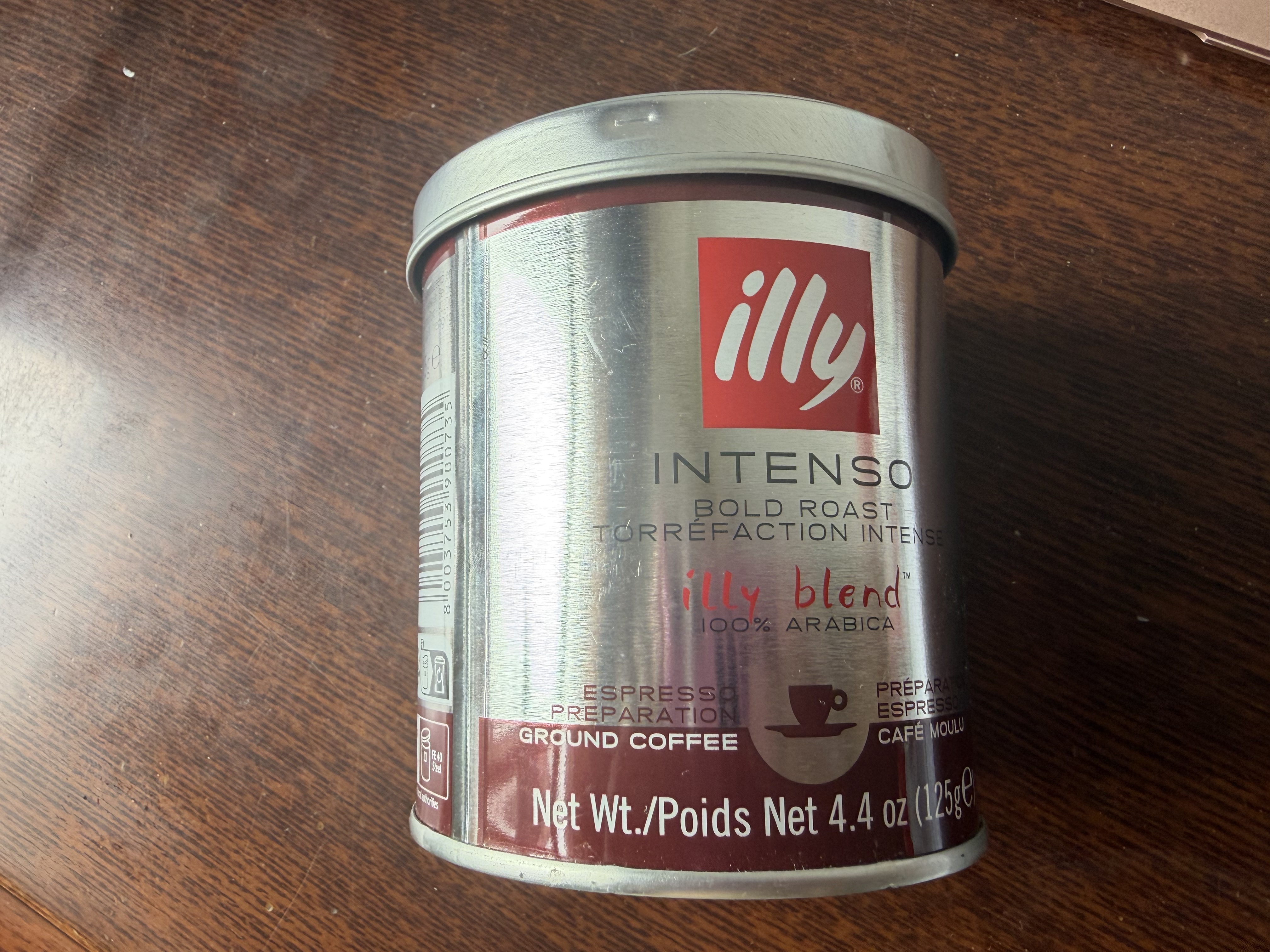ILLY意利（illy）咖啡粉（深度烘焙）阿拉比卡豆意大利进口咖啡125g 实拍图