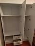 旺府美居【包安装】衣柜卧室平开门欧式简易家用多门收纳储物大衣橱 长120高180深50主柜【三门】 实拍图