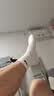 DOTSWOOSH耐克（NIKE）袜子男女训练款透气短中长棉袜休闲跑步健身运动nike 【5双礼盒装】白色 【中筒袜】秋冬 实拍图
