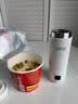 JIEXG烧水杯保温杯便携式电热水杯旅行办公电加热水杯真空恒温 0.4L 【304内胆】六档调温+送收纳袋 实拍图