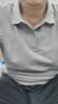 京东京造夏季运动短袖男士t恤polo衫男跑步健身户外速干衣服 灰褐色 2XL 实拍图