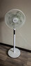 美的（Midea）【幸运草安睡1S】一级能效直流变频声控电风扇家用遥控卧室静音落地扇台式桌面抗菌大风力转页扇 实拍图