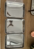 不锈钢保鲜盒冰箱专用带盖密封便当盒饭盒收纳冷冻菜盘果盘烤鱼盘 【带盖】3个装 实拍图