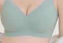 欧迪芬（Ordifen）内衣女无痕小胸显大聚拢防下垂遮副乳上托性感软支撑春夏薄款文胸 烟灰兰 XL 【38/85ABC 建议体重120-135斤】 实拍图