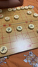得力（deli）折叠实木中国象棋升级款木连盘实木中国象棋桌游学生开学露营套装 实拍图