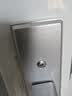 虎顿（HOTUN）卫生间门锁通用型无钥匙家用洗手间厕所门浴室铝合金门锁L11银色 实拍图
