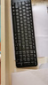 罗技（Logitech）MK220 键鼠套装 无线键鼠套装 办公键鼠套装  多媒体键鼠套装 带无线2.4G接收器 黑色 实拍图