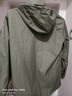KELME/卡尔美运动风雨衣男女情侣防风衣防雨连帽足球训练外套 军绿 L 175 实拍图