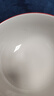 家用大号微波炉专用碗盘碟子加热耐热器皿耐高温用具陶釉下彩精致 祥龙纳福沙拉碗1个装 实拍图