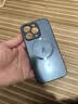 Ekakashop适用苹果14pro手机壳iphone14pro保护套magsafe磁吸全包超薄防摔硬壳AG闪电商务款 黑色 实拍图