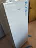 海尔（Haier）【山茶花系列】BD-211GHW9立式冷柜+BCD-485WGHFD1BWLU1超薄冰箱 实拍图