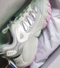 斐乐（FILA）【杨幂同款】女鞋老爹鞋运动鞋蘑菇鞋休闲鞋 雾珠灰/白中白-FB 36 实拍图