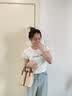 马莎兰缇（MashaLanti）包包女新款通勤手提菜篮子单肩斜挎包高级感水桶包生日礼物送老婆 实拍图