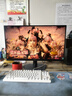 AOC 27英寸2K 180Hz FastIPS 1ms 广色域 HDR 低蓝光不闪  MBRSync游戏电竞电脑显示器 宙斯盾Q27G41E 实拍图