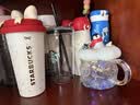 星巴克（Starbucks）蝴蝶结推盖不锈钢咖啡杯430ml保温保冷车载水杯子男女神礼物 实拍图