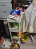 顺优推车置物架落地可移动书籍收纳架零食多功能厨房蔬菜架四层SY-137 实拍图